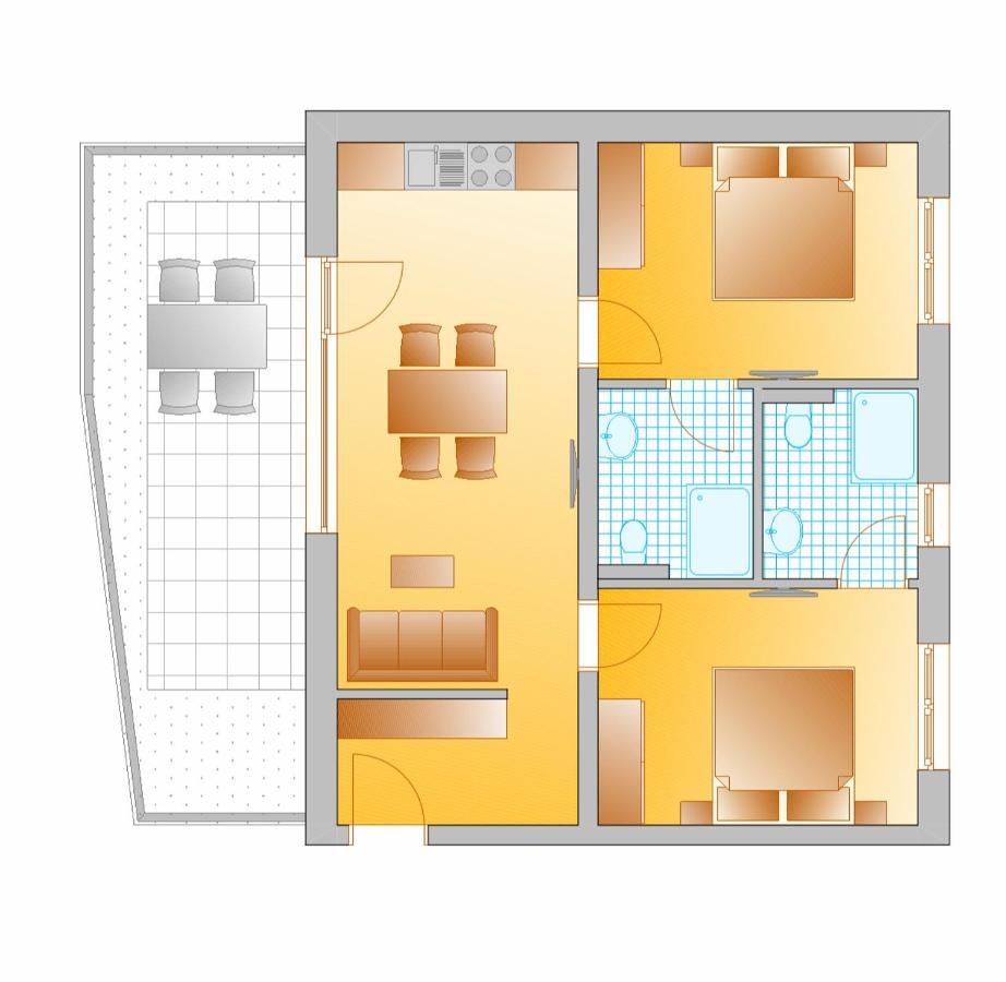 Appartement Hammerrain Flachau Luaran gambar